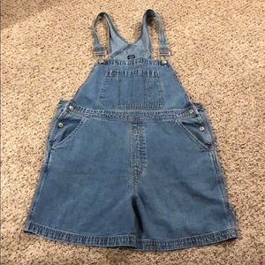 GAP Overall Shorts - Blue